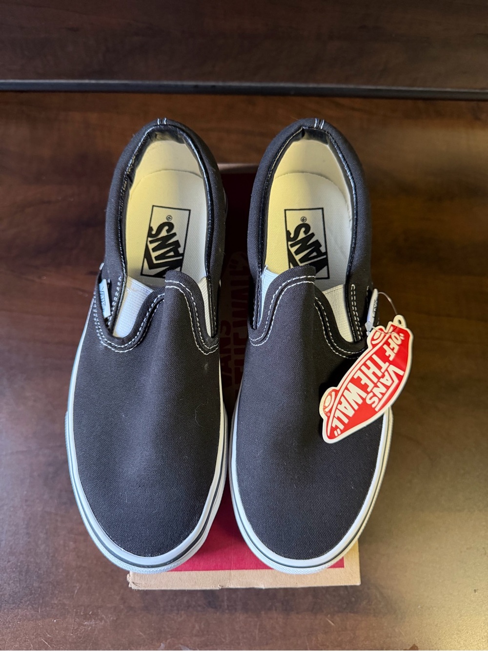 Vans Slip-On Canvas Sneakers - Black